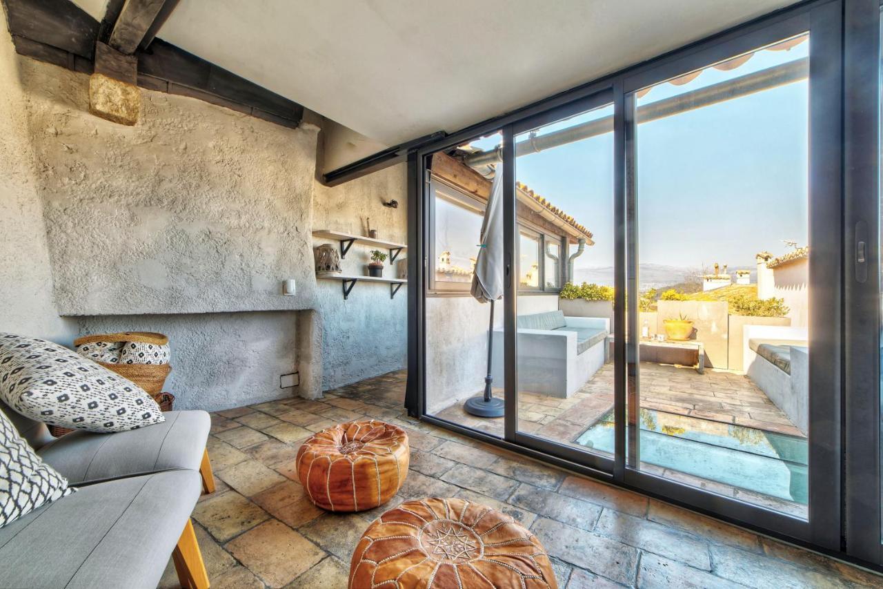 Townhouse Mougins In The Old Village, Fantastic View, Sea And Mountains Exterior photo